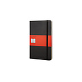 Moleskine Carnet d’adresses Moleskine Large 130x210mm ligné rigide noir