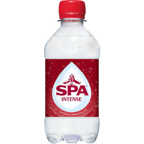 Spa Eau pétillante Spa Intense rouge bouteille PET 330ml