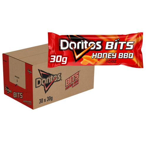 Doritos Chips Doristos Bits Twisties Honey BBQ sachet 30g