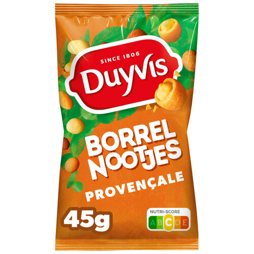Duyvis Duyvis Borrelnoot Provencale zakje 45 gram
