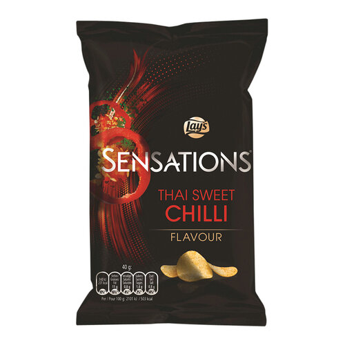 Lay's Chips Lay's Sensations Thai sweet chilli zak 40gr