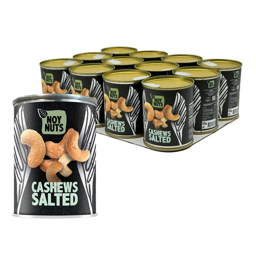 NoyNuts Cashewnoten NoyNuts gezouten blik 40 gram