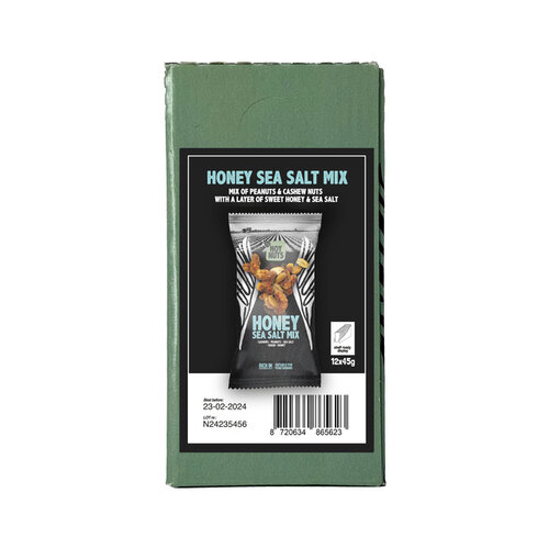 NoyNuts Noix NoyNuts mile et sel de mer mélange sachet 45g