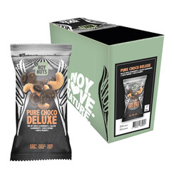 Noix de cajou NoyNuts Choco noir deluxe sachet mix 45g