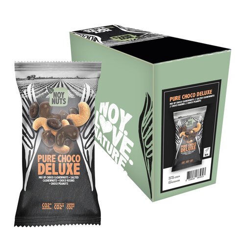 NoyNuts Noix de cajou NoyNuts Choco noir deluxe sachet mix 45g