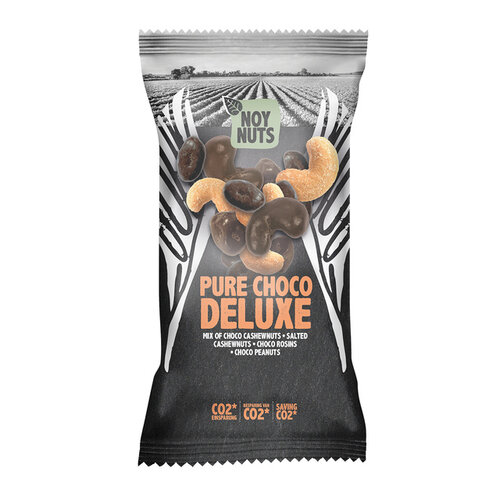 NoyNuts Noix de cajou NoyNuts Choco noir deluxe sachet mix 45g