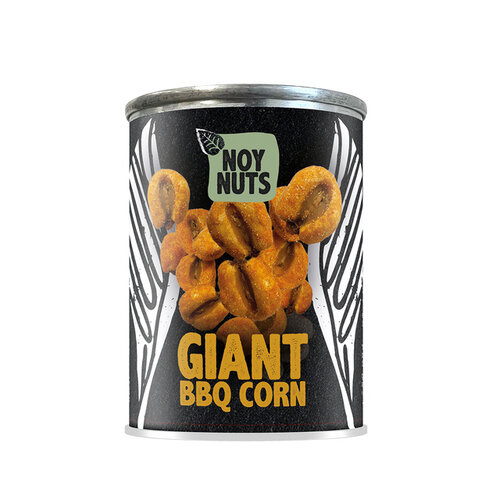 NoyNuts Maiskorrels NoyNuts giant BBQ blik 30 gram