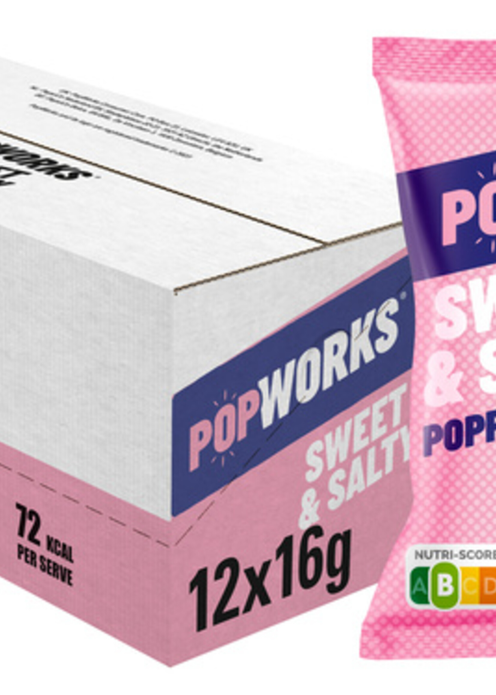 Popworks Chips Popworks Sweet Salty 16gr