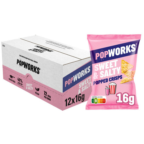 Popworks Chips Popworks Sweet Salty 16gr