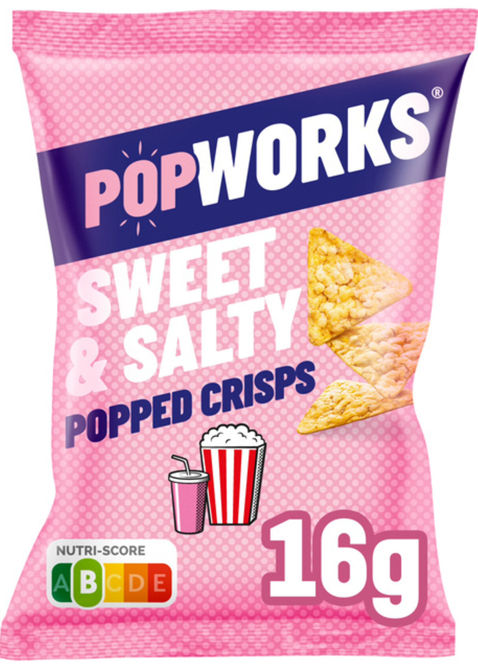 Popworks Chips Popworks Sweet Salty 16gr