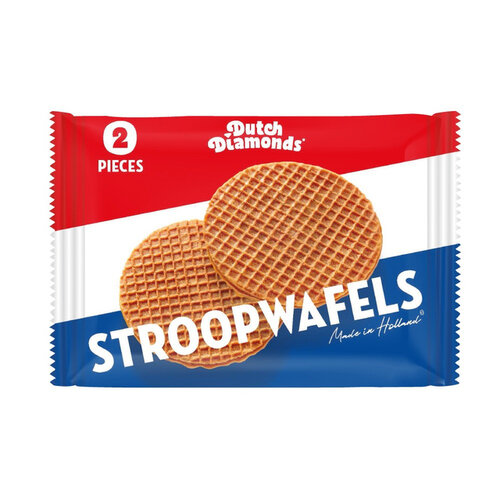 Dutch Diamonds Stroopwafels Dutch Diamonds duopack 80g