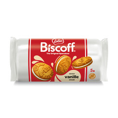 Koekjes Lotus Biscoff speculoos sandwich vanille 5 stuks