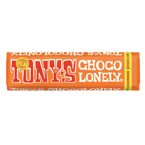 Tony's Chocolonely Barre chocolatée Tony's Chocolonely lait caramel au sel marin 47g
