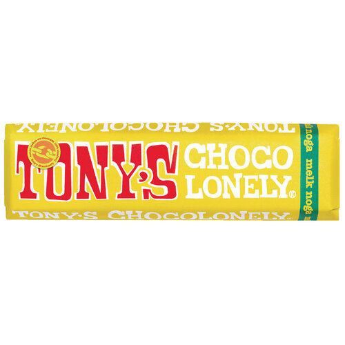Tony's Chocolonely Barre chocolatée Tony’s Chocolonely lait nougat 47g