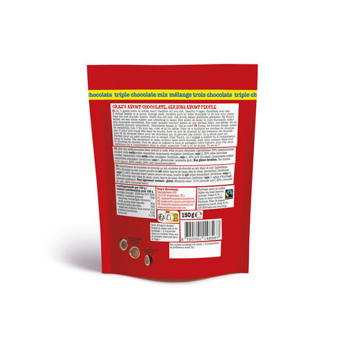 Tony's Chocolonely Chocolat Tony's Chocolonely Lil' Bits triple chocolat 150g