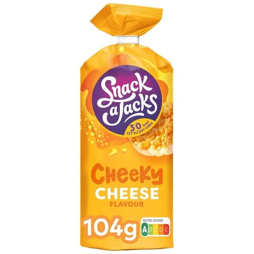 Snack-a-Jacks Galette de riz Snack-a-Jacks Cheese paquet 104g
