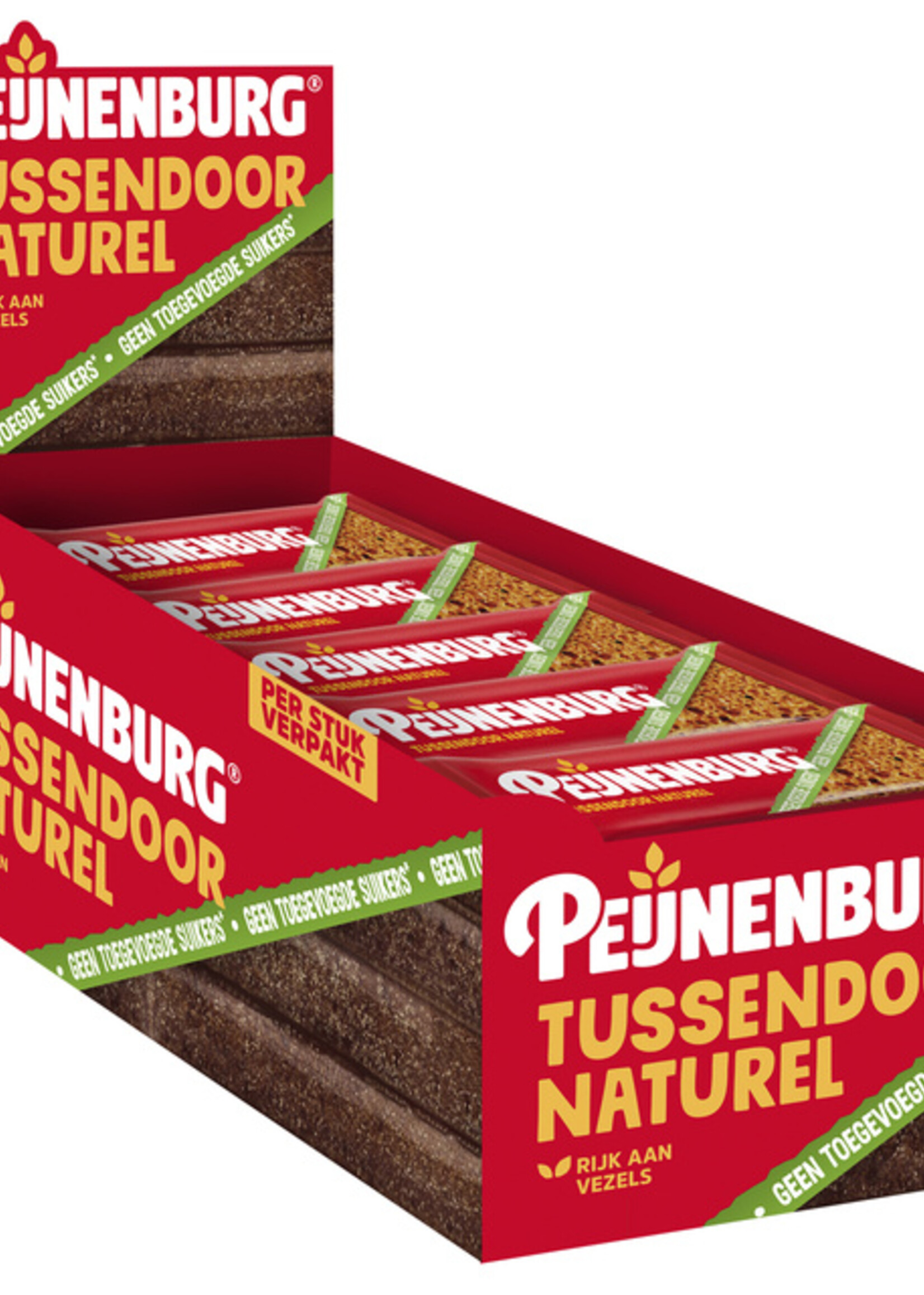 Peijnenburg Koek Peijnenburg naturel zonder toegevoegde suiker 27 gram