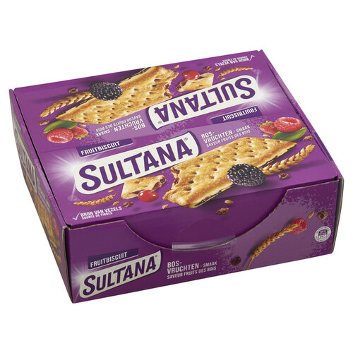 Sultana Fruitbiscuit Sultana bosvruchten 3-pack