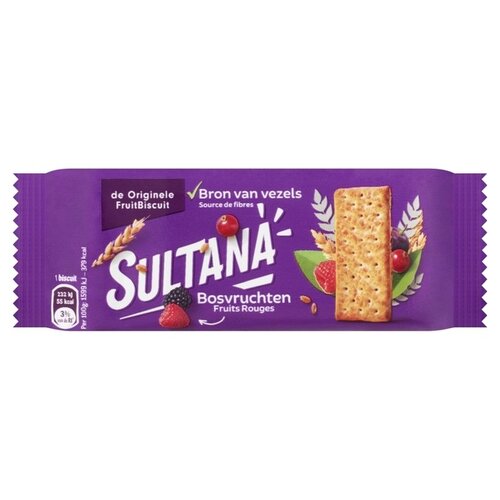 Sultana Biscuit aux fruits Sultana fruit des bois pack de 3
