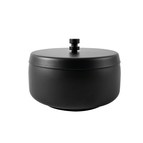 Cendrier BRASQ modèle de table 1L avec couvercle AT700 noir