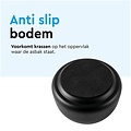 Asbak BRASQ tafelmodel 1 liter met deksel AT700 zwart