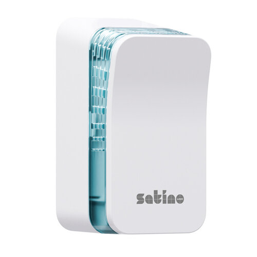Satino by WEPA Diffuseur désodorisant Satino AR1 Hyginity Eco 333440 blanc