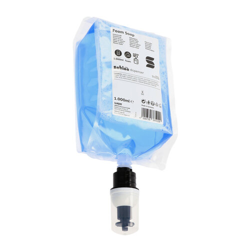 Satino by WEPA Savon mains Satino SF1 333370 mousse 1000ml