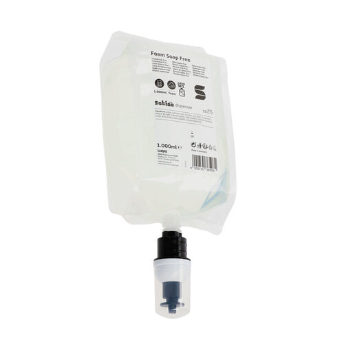 Satino by WEPA Handzeep Satino SF1 Free schuim 1000ml 333372