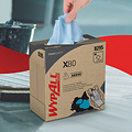 WypAll Poetsdoek WypAll X80 Powerclean 426x212mm 80vel pop-up blauw 8295