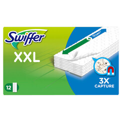 Lingette sol Swiffer XXL sec recharge 12 pièces
