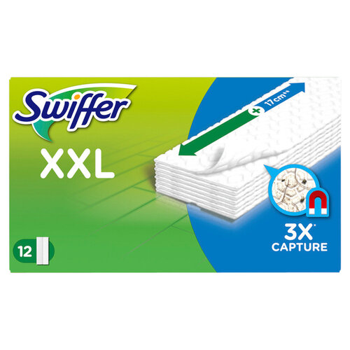 Swiffer Lingette sol Swiffer XXL sec recharge 12 pièces