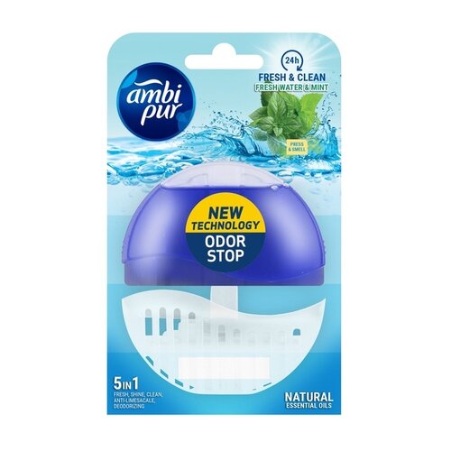 Ambi Pur Bloc WC Ambi Pur Fresh Water & Mint  kit starter 55ml