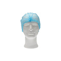 CMT Haarnet CMT clip non-woven L 53cm met detectie strip PP blauw 100 stuks
