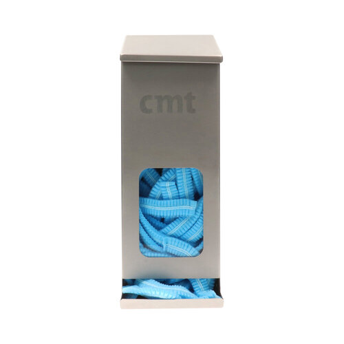 CMT Charlotte à clip CMT non tissé L 53cm détectable PP bleu 100 pièces