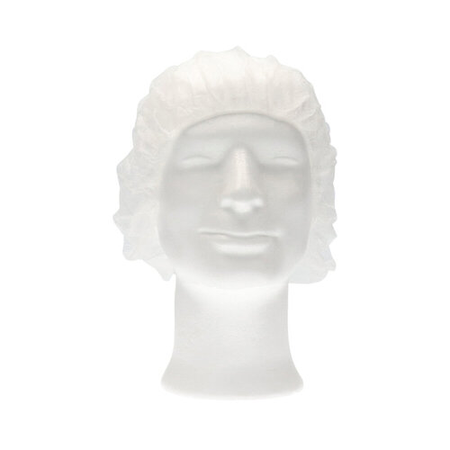 CMT Charlotte boufffante CMT non-tissé L 53cm PP blanc 100 pièces