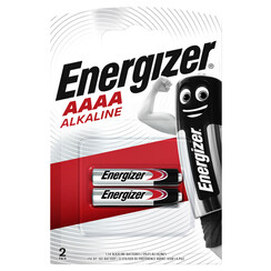 Batterij Energizer 2xAAAA alkaline