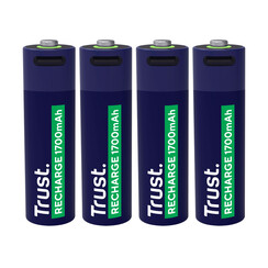 Pile AA Trust Rechargeable USB-C 4 pièces