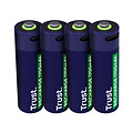 Trust Pile AA Trust Rechargeable USB-C 4 pièces