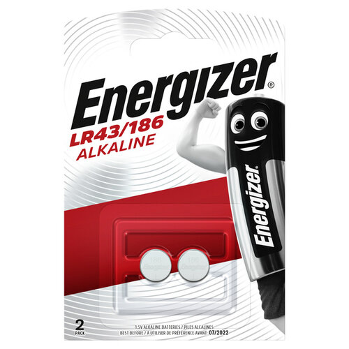 Energizer Batterij Energizer knoopcel 2xLR43 alkaline
