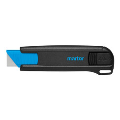 Cutter sécurisé Martor Secunorm restangulaire 10mm noir