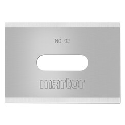 Lame de réserve Martor rectangulaire nr 92 10 pièces