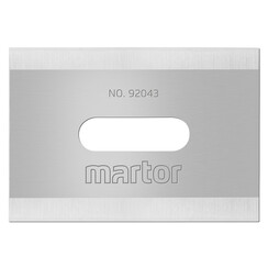 Reservemes Martor rechthoekig nr. 92043 10 stuks