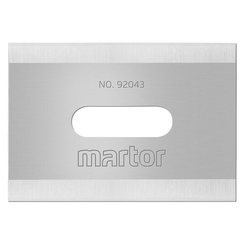Martor Lame de réserve Martor rectangulaire nr 92043 10 pièces
