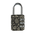 Master Lock Cadenas Masterlock combinaison 3 chiffres 30mm 4 motifs assortis