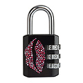 Master Lock Cadenas Masterlock combinaison 3 chiffres 30mm motif Baiser