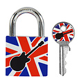 Master Lock Cadenas Masterlock 30mm motif Guitare