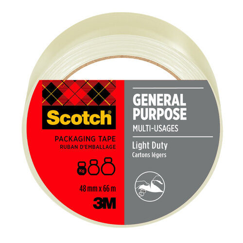 Scotch Ruban d'emballage Scotch 4501T66 66mx48mm transparent