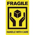 IEZZY Etiquette d'avertissement IEZZY Fragile Handle with care 50,8x76,2mm 200 pièces