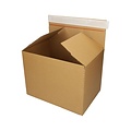 IEZZY Boîte d'expédition IEZZY Quickbox hauteur réglable 229x164x50-115mm Cannelure-B marron 10 pièces