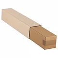 IEZZY Tube d'expédition carré IEZZY 750x120x120mm brun